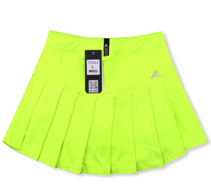 Badminton Active Skort , Quick Dry Women Badminton Skirt