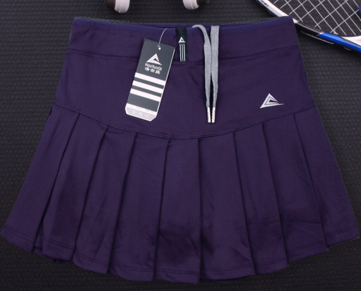 Badminton Active Skort , Quick Dry Women Badminton Skirt