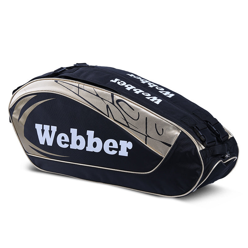 Simple Printed Portable Badminton Racket Bag